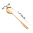 thumbnail image 2 of Handmade Copper Engraved Spoon | Long Handle Soup Spoon | Western Tableware for Dining | Kitchen Utensil for Soup, Dessert, Coffee & Tea | Home & Restaurant Tableware, 2 of 5