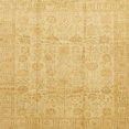 thumbnail image 1 of Ahgly Company Indoor Square Abstract Chrome Gold Yellow Oriental Area Rugs, 6' Square, 1 of 6