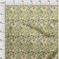 thumbnail image 3 of oneOone Silk Tabby Green Fabric Floral Craft Projects Decor Fabric Printed By The Yard 42 Inch Wide-X4, 3 of 4
