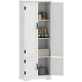thumbnail image 1 of HOMCOM Garde-Manger de Cuisine 60 Pouces, Armoire de Rangement de Cuisine avec Étagères, Blanc, 1 of 10