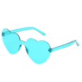 thumbnail image 1 of Frameless Transparent Glasses Europe and America Candy Color Couple Sunglasses, 1 of 3