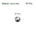 thumbnail image 2 of Unique Bargains Billes de Roulement en Acier au Carbone 11 mm Polies avec Précision, Lot de 50, 2 of 5