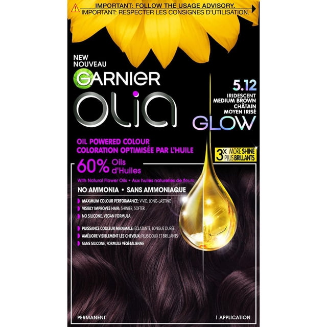 Olia Coloration Permanente pour Cheveux Sans Ammoniaque