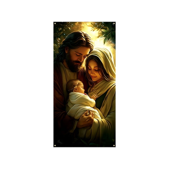 Christmas Decorations Indoor 35 X 71 Inch Christmas Door Frame - Santa Claus Pattern - Christmas Door Decoration - Festival Party Decoration Indoor Christmas Decorations