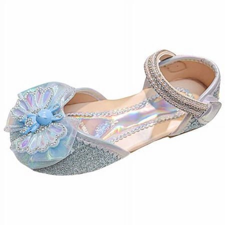 FhsagQ Slippers Girls Slippers Size 4.5 Girls Sandals Fashion New Pattern Cute Rabbit Diamond Decorative Flat Bottom Comfortable Princess Shoes Kids Shoes Slippers Size 3 Light Up Blue 30