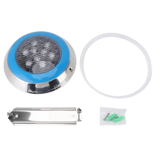 Submersible Pool Light, Energy Saving Warm Lighting 3000k Underwater Fountain Lights Professional Decorative Recessed Waterproof For Bath For Pool