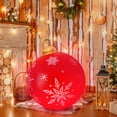 thumbnail image 4 of Qocolhg Outdoor Christmas Decorations Indoor, 60CM Outdoor Christmas Inflatable Decorated Ball Christmas Inflatable Ball Christmas Tree Decorations With Lamp, Christmas Home Party Decor Clearance, 4 of 6