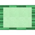 thumbnail image 1 of Ahgly Company Machine Washable Indoor Rectangle Transitional Light Green Area Rugs, 3' x 5', 1 of 7