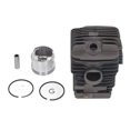 thumbnail image 2 of Cylinder Piston Kit, 46MM High Strength Less Fuel Consumption Fast Heat Dissipation Cylinder Piston Crankshaft 1127 020 1216  For  MS390 MS290 MS310, 2 of 8