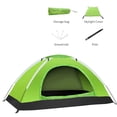 thumbnail image 3 of Mosiee 1/2 Person Ultralight Camping Tent Single-Layer Portable Hiking Tents Anti-Uv Coating For Fishing/Backpacking/Trip/Hiking Parts, 3 of 9