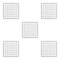 thumbnail image 3 of Transemion Portable Pet Playpen Panel Cage Fence Metal Guinea pig Wire Black General Grid 5Set, 3 of 6
