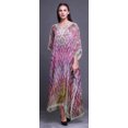 thumbnail image 4 of Phagun Caftan de Plage à Panneaux Ikat, Paréo de Bikini, Robe Maxi pour Femmes, Long Caftan-S-L, 4 of 5