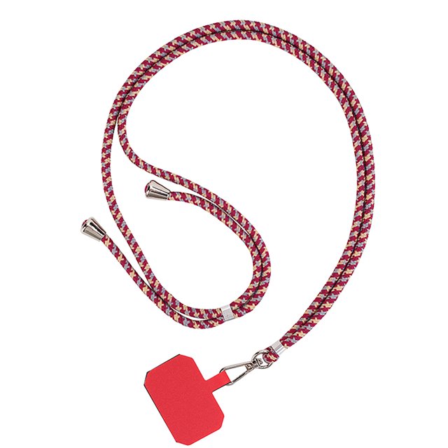 XZNGL Tour de Cou pour Téléphone Mobile Tour de Cou Universel pour Téléphone Patch en Nylon Patch Tour de Cou pour Téléphone Ajustez les Sangles Net Red Mode Tour de Cou pour Téléphone Mobile Tour de Cou Suspendu Sécuritaire et Perdu Carte Fixe