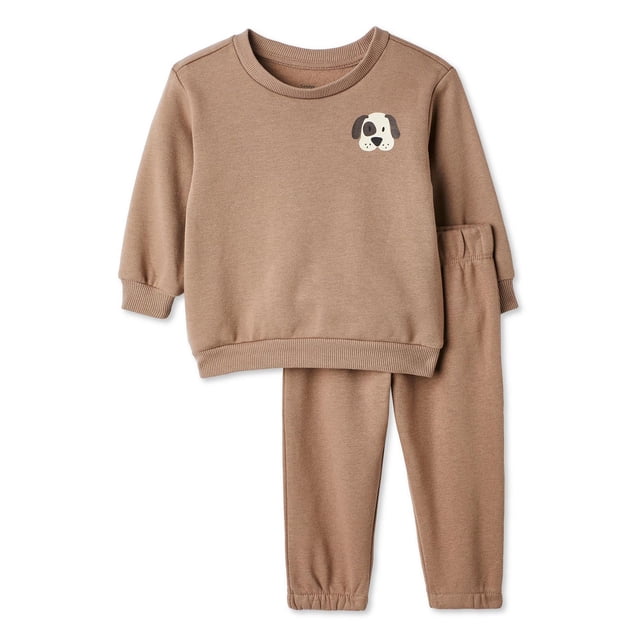 Ensemble 2 pièces avec coton ouaté George pour bébés garçons