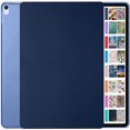 thumbnail image 1 of iPad Pro 12.9 2e Gén. 2017 Étui Rigide Arrière A1670 MQDC2LL/A MQDD2LL/A MQDA2LL/A A1671 MP6H2LL/A MP6J2LL/A MP6G2LL/A MPL02LL/A MPL12LL/A MPKY2LL/A A1821 MQEF2LL/A MQED2LL/A MQEK2LL/A - Bleu Marine, 1 of 8