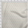 thumbnail image 4 of oneOone Georgette Viscose White Fabric Geometric Craft Projects Decor Fabric Printed By The Yard 42 Inch Wide, 4 of 4