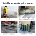 thumbnail image 3 of Reusable Waterproof Sandbags, Bendable, 600D Polyester, Quick Dam, Flood Barrier Bags, 2 Pack, 3 of 8