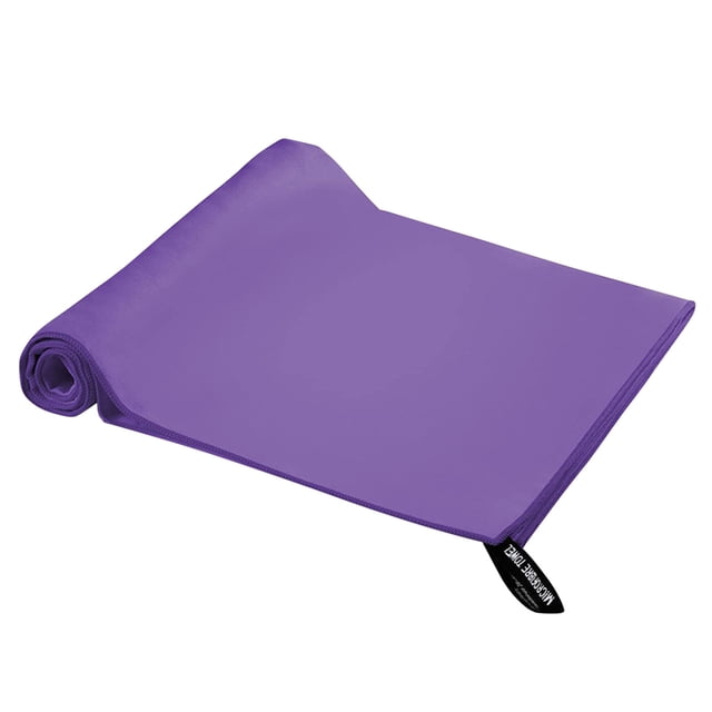 Last Chance Violete Sport Towel Gym Exercise Fitness Super Absorbent Fast Drying Microfiber