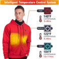 thumbnail image 3 of Heated Hoodie with Battery and Charger (Unisex), 3 of 6