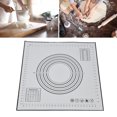 thumbnail image 4 of Silicone Pastry Mat, 60 X 60cm Fondant Mat with Measurement for Rolling Dough Baking, 4 of 7