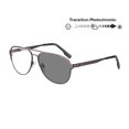 thumbnail image 2 of Photochromic Bifocal Reading Glasses Optical Hyperopia Metal Frame UV400 Sunglasses, 2 of 5