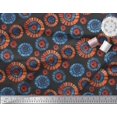 thumbnail image 2 of Soimoi Poly Georgette Fabric Brush Stroke Abstract Fabric Prints By Yard 52 Inch Wide, 2 of 3