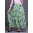 thumbnail image 2 of Bimba Jupes Maxi Imprimées Femmes Style Bohème Gitane Longue Jupe en Coton, 2 of 5