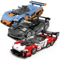 thumbnail image 4 of 11 Types Speed Champions Car Hypercar Building Blocks MOC Construction Bricks Famous Sport Vehicle Toys Gift For Children Kids,MISSION R 378pcs,No box  bagged, 4 of 7