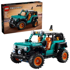 LEGO Technic Jeep Le Rubicon de Wrangler SUV - Construire un jouet pour les garçons & Filles, Âges 10+ - Kit de voiture modèle avec caractéristiques détaillées - Set d'affichage pour le décor de chambre - Cadeau pour les anniversaires - 42227