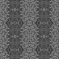 thumbnail image 1 of Ahgly Tapis d'Intérieur Lavable en Machine Carré Transitionnel Gris Canon, 6 Pieds Carré, 1 of 7