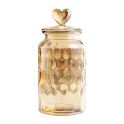 veasfak Airtight Food Jars, Glass Jar with Lid, Food Storage Containers, Glass Canisters 1350ml