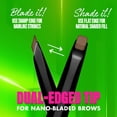 thumbnail image 3 of NYX Professional Makeup Blade & Shade, Dual Edged Brow Pencil, 3 of 11
