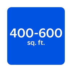 Shop products for 400 to 600 square feet