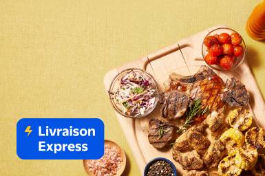 Recevez vos essentiels de BBQ en 2 h*
