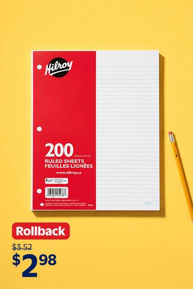 School supplies for less