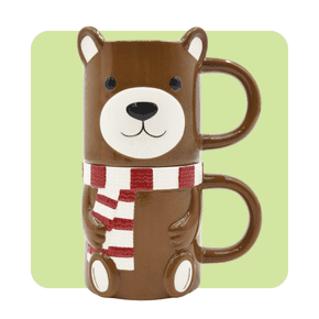 Shop bear mug set for kitchen