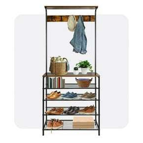 Portant d’entrée et étagère à chaussures