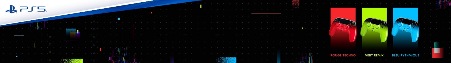 Rouge Techno; Vert Remix; Bleu Rythmique