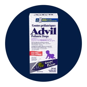 Shop pediatric Advil grape drops