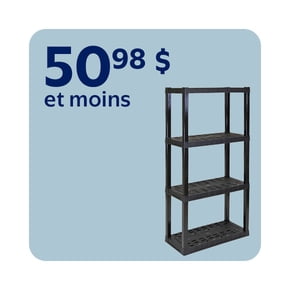 Étagères à partir de 50,98 $