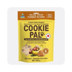 Shop Cookie Pal organic dog treats value pack