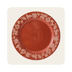Shop autumn themed dinner plate