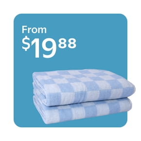 Bath towels starting at $19.88