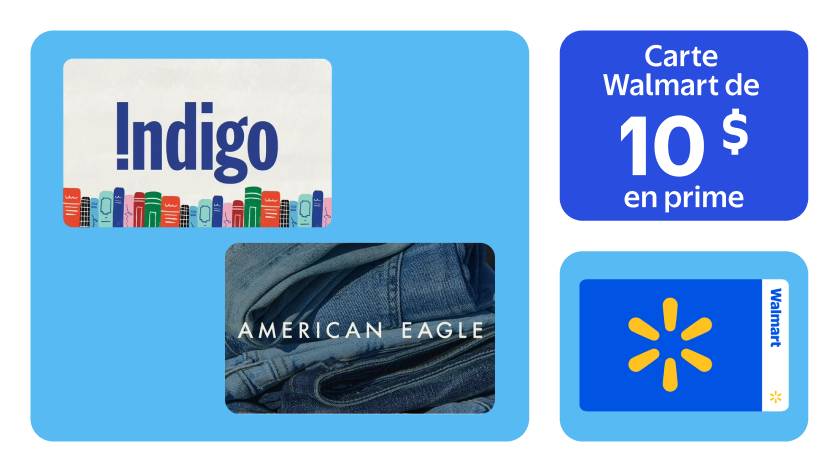 Carte-cadeau Walmart de 10 $*