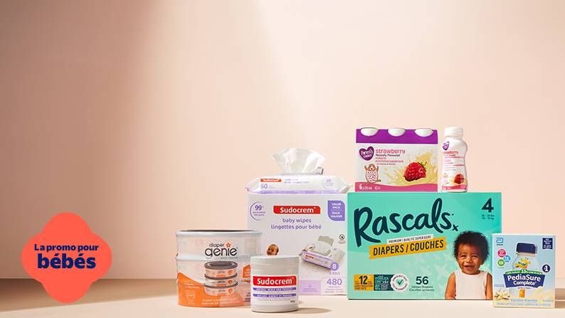 Trouvez tout pour bébé à prix craquants