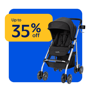 Strollers up to 35 percent off