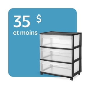 Rangement à 35 $ et moins