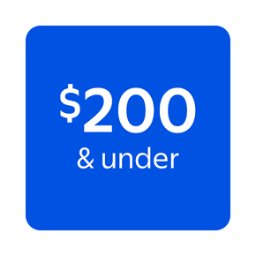Shop items priced at $200 and under
