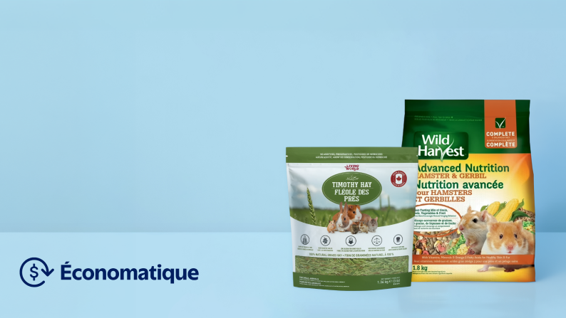 15 % sur la nourriture pour animaux