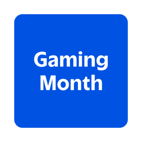 Shop gaming products for Gaming Month